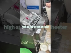 Roulement à grande vitesse de la pâte de sheeter de la pâte pour l'emballage de Wonton de boulette
