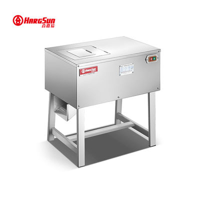qualité  Horizontal Fresh Meat Cutting Machine 750w 45kg 120kg/H With Protective Cover usine